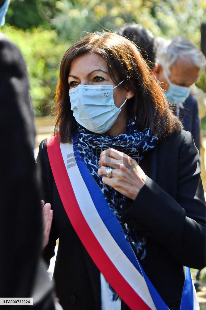 Inauguration of the Jardin Toussaint Louverture - Paris