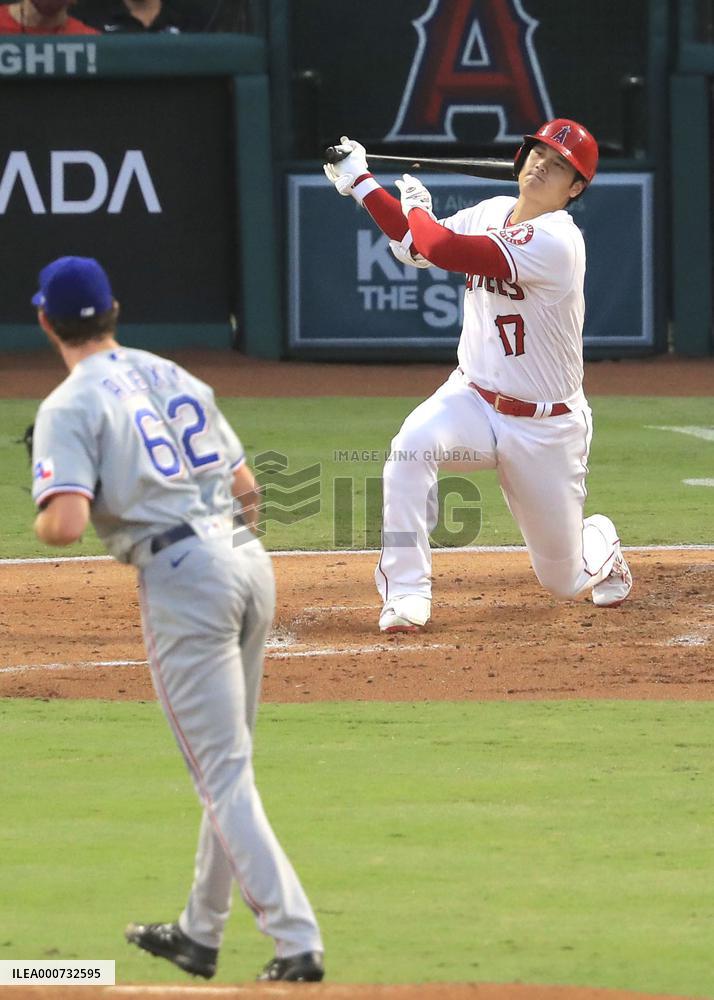 Baseball: Rangers vs. Angels