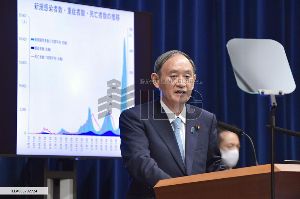 Japan to extend COVID-19 emergency through Sept. 30