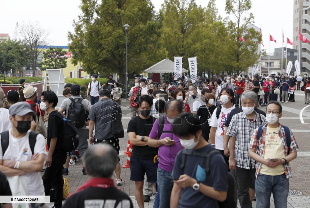 Football: Start of WE League in Japan