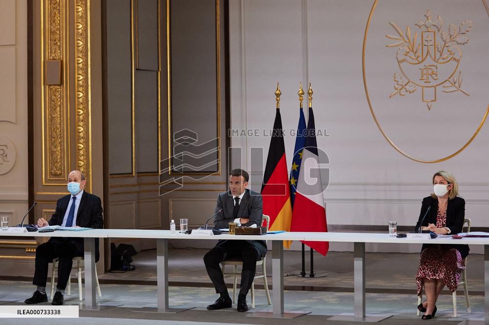 22nd German-French Ministerial Council Videoconference - Paris