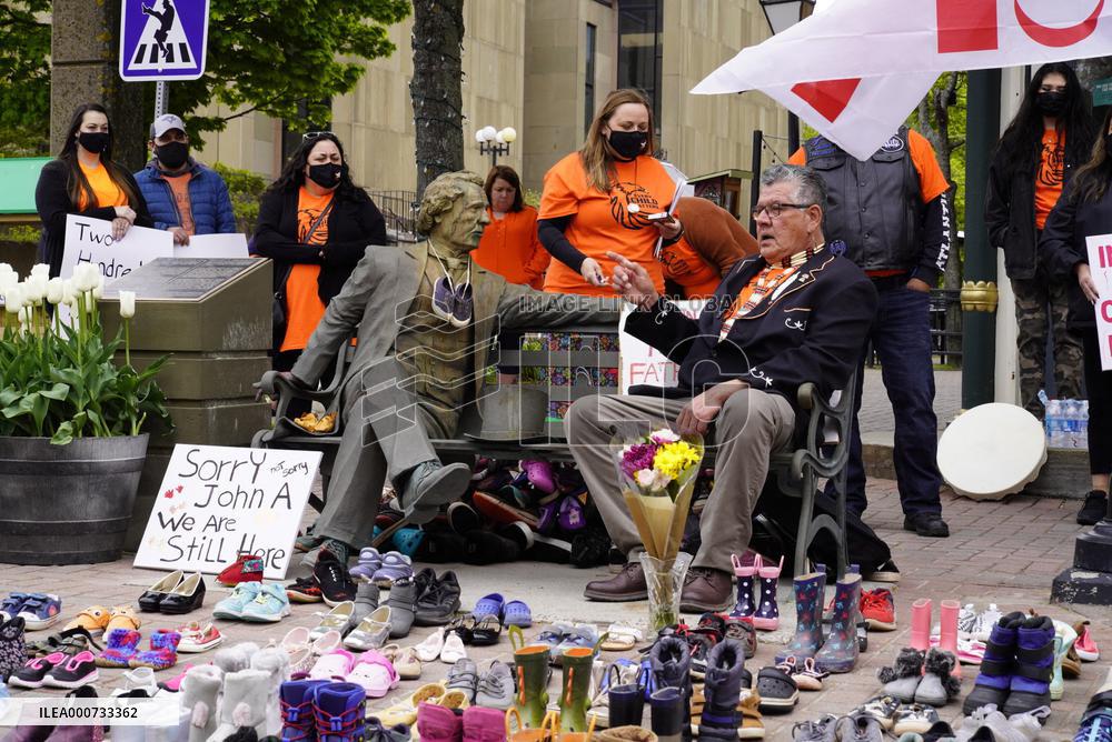 Vigils For The 215 Indigenous Children - Canada