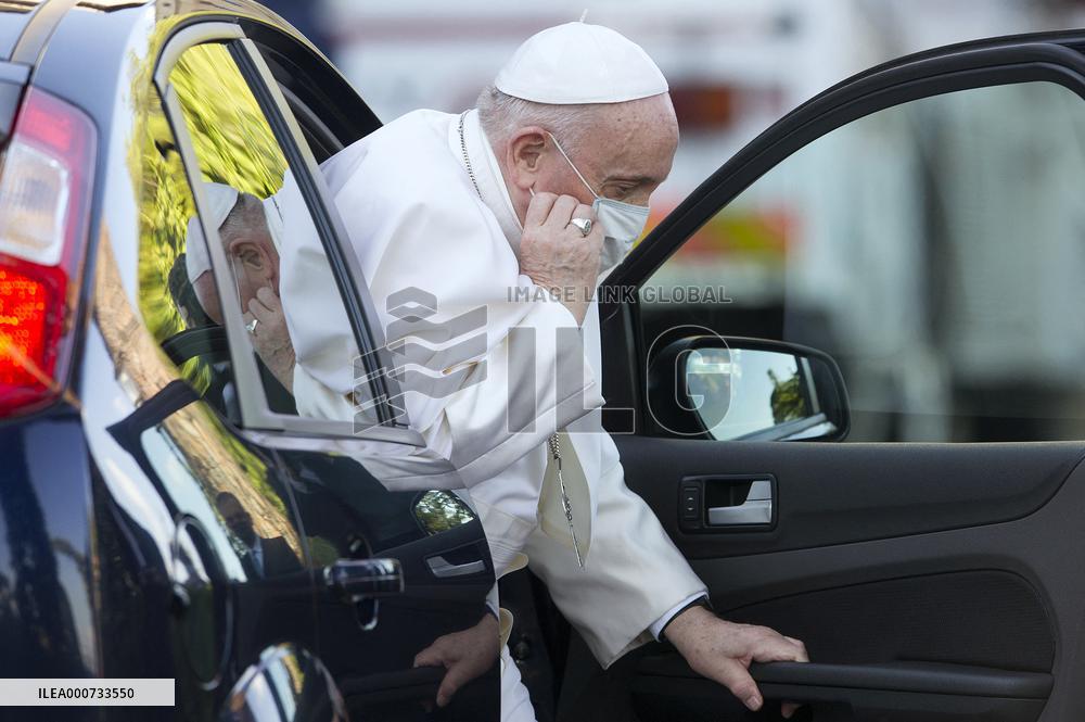 Pope Francis Leads A Prayer - Vatican
