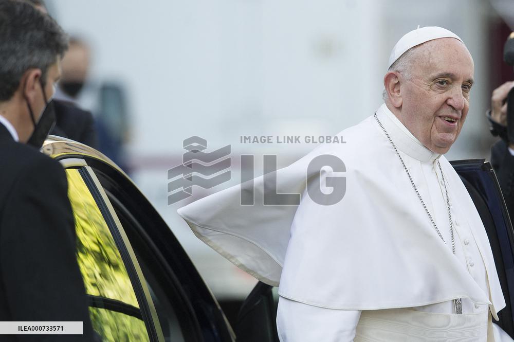 Pope Francis Leads A Prayer - Vatican