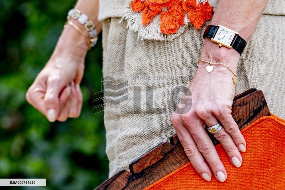 Queen Maxima Paid A Working Visit To A Dairy Farm - Lettele