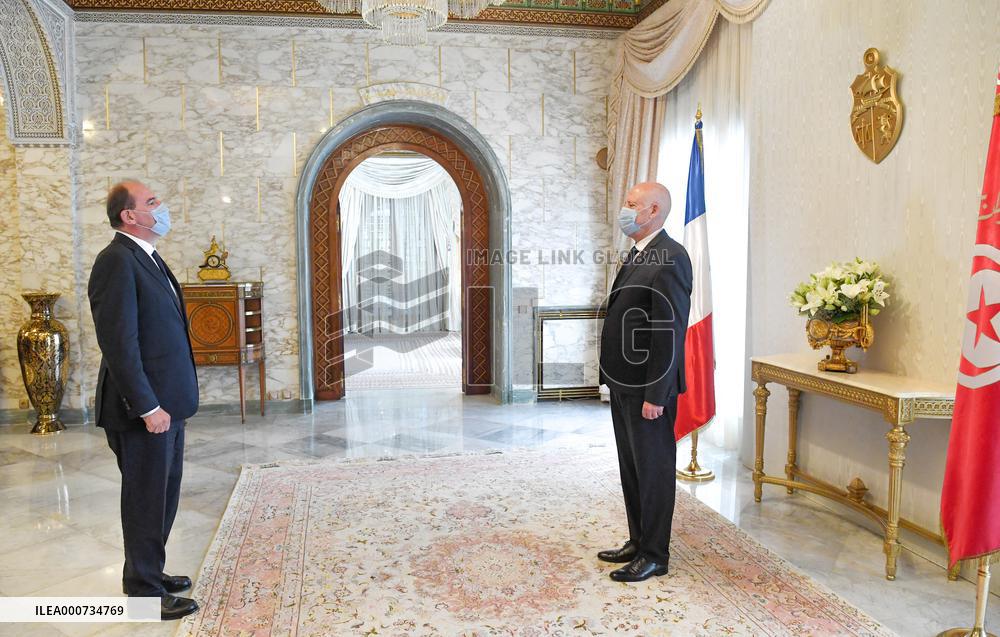 Jean Castex Visit To Tunisia