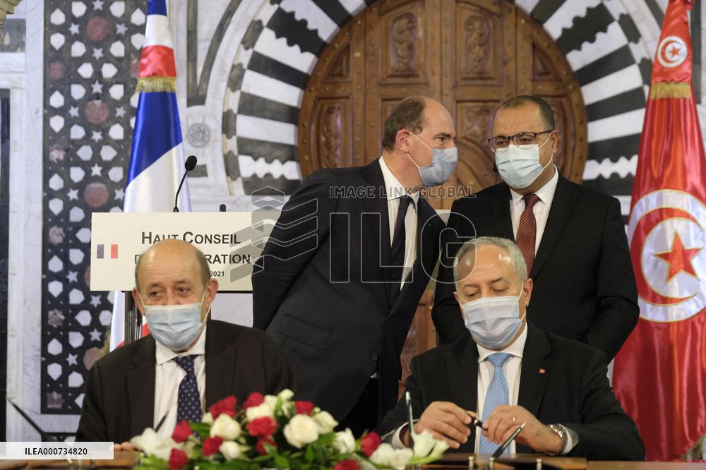 Jean Castex Visit To Tunisia