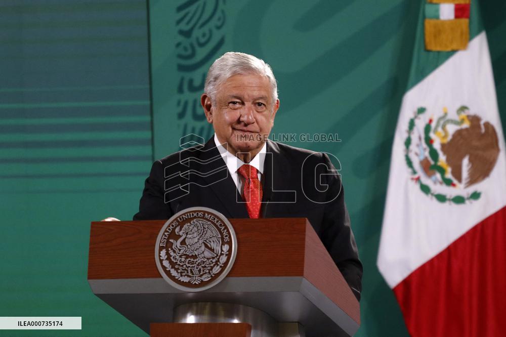 President Lopez Obrador Daily Briefing - Mexico