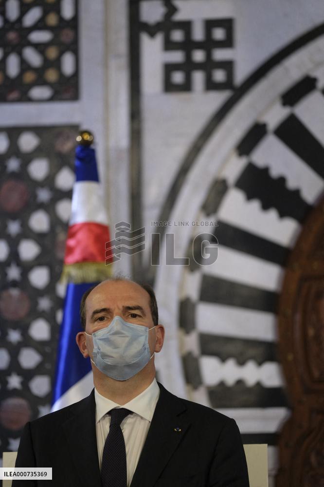 Jean Castex Visit To Tunisia