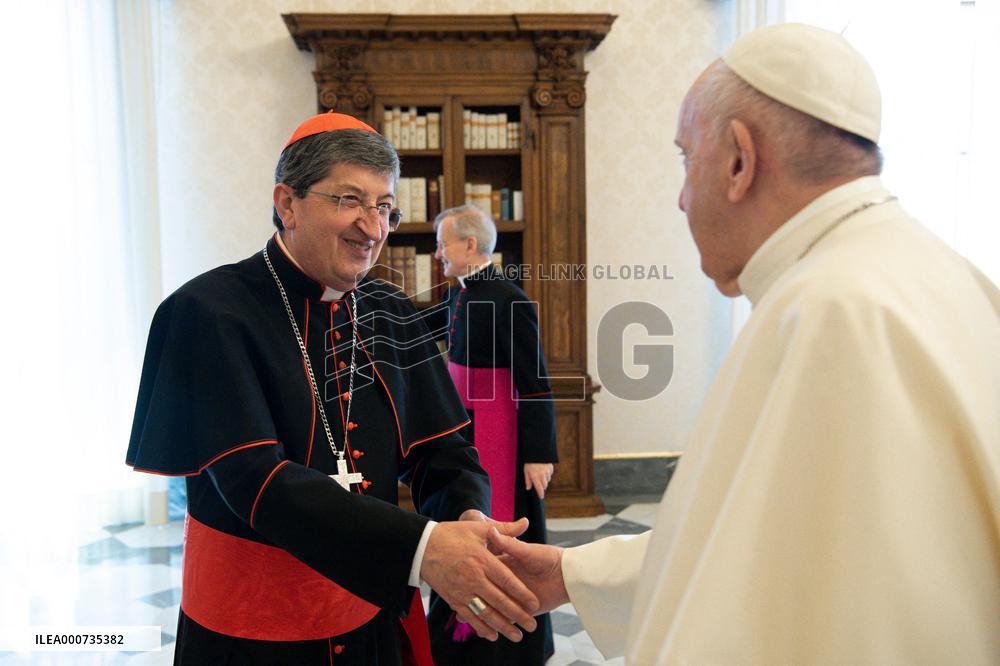 Pope Francis meets with Cardinal Betori - Vatican
