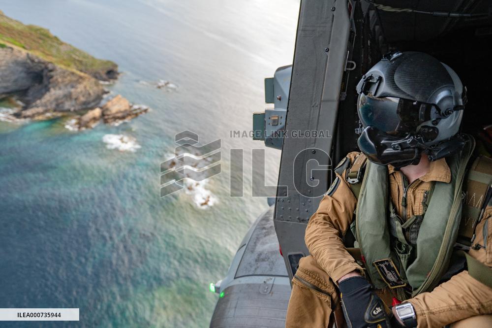 Jean Castex Aboard French Aircraft Carrier Charles-De-Gaulle - Toulon