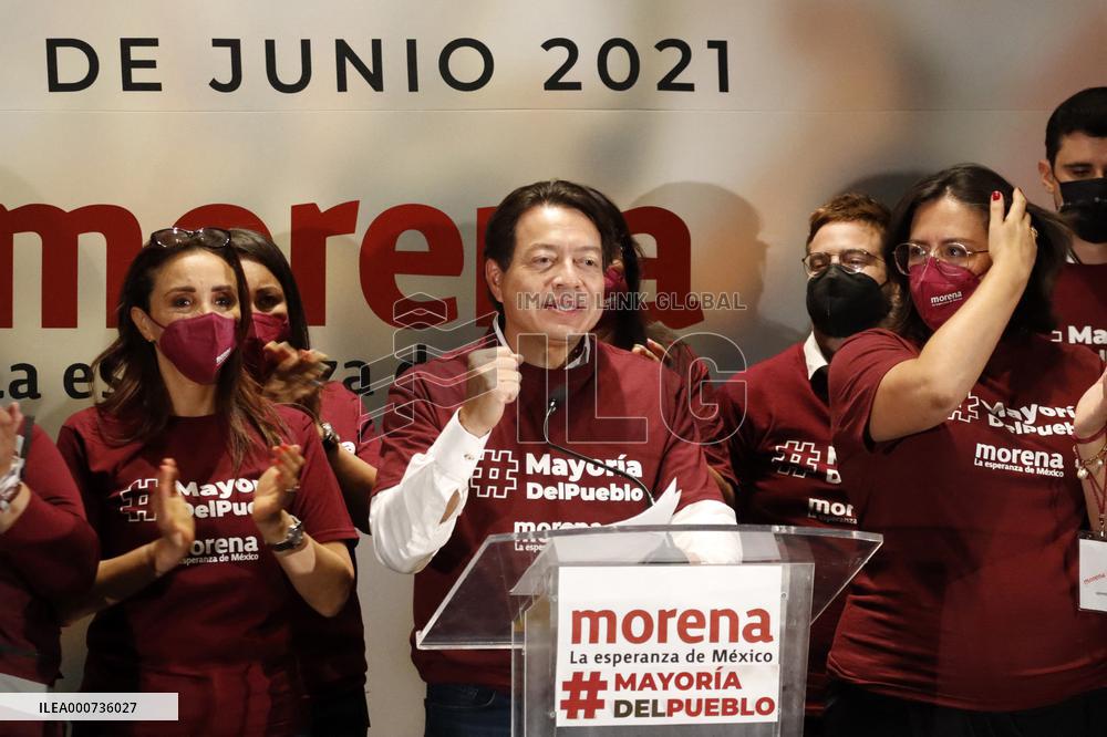 Morena Win In Mexico's Mid-Term Elections