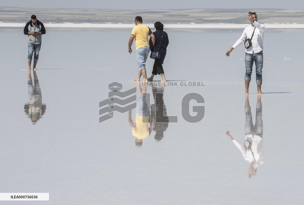Salt Lake in Turkey