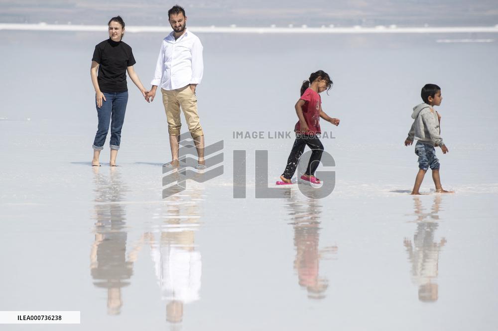 Salt Lake in Turkey