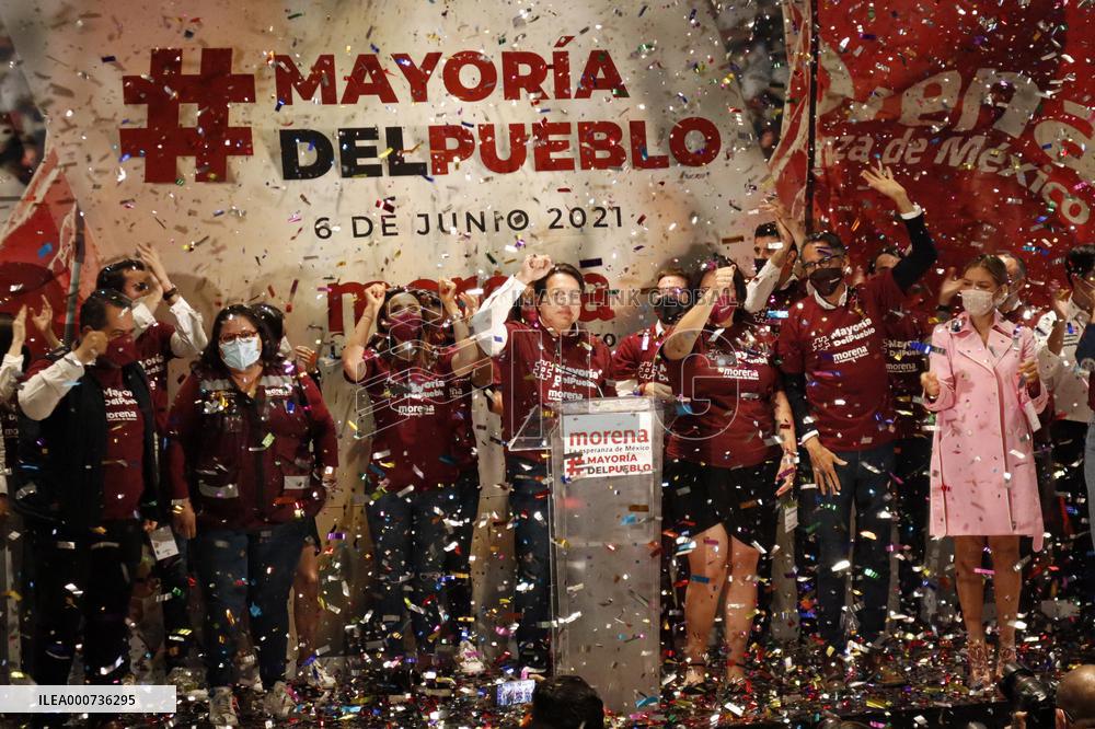 Morena Win In Mexico's Mid-Term Elections