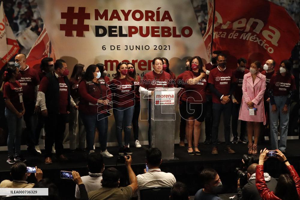 Morena Win In Mexico's Mid-Term Elections