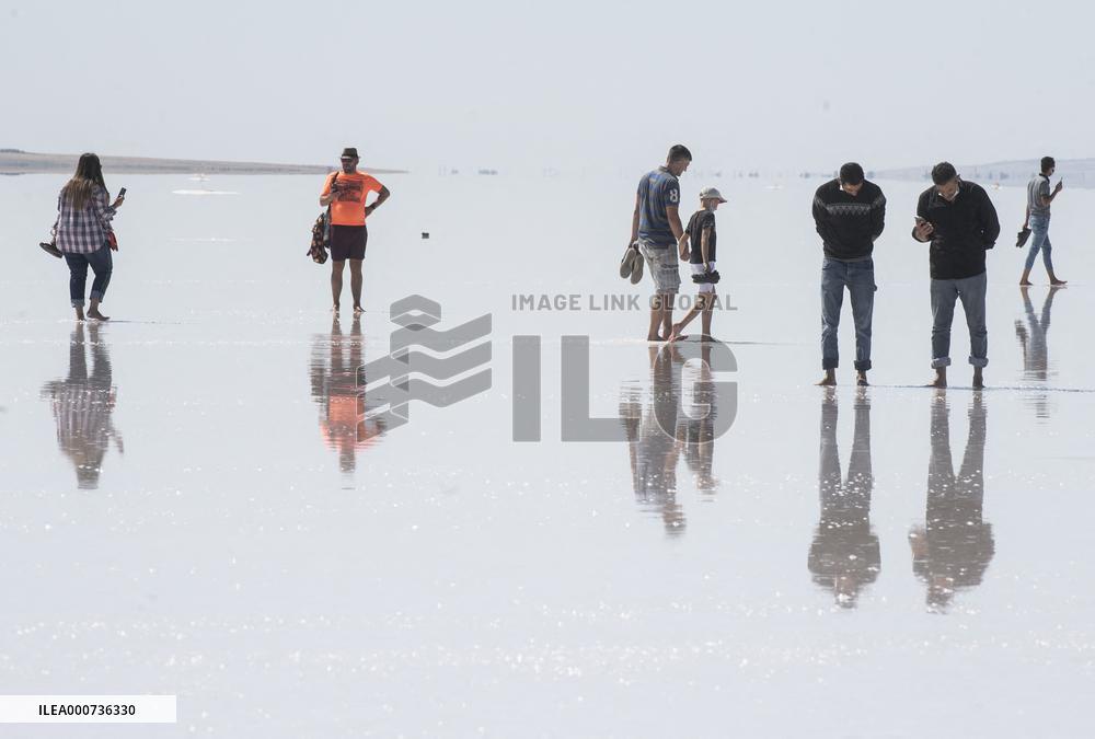 Salt Lake in Turkey