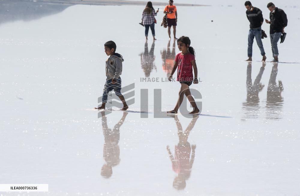 Salt Lake in Turkey