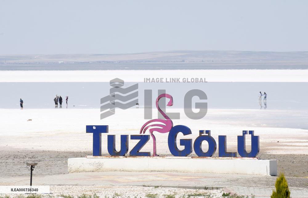 Salt Lake in Turkey