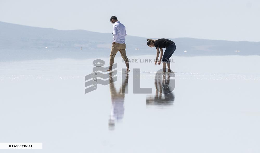 Salt Lake in Turkey