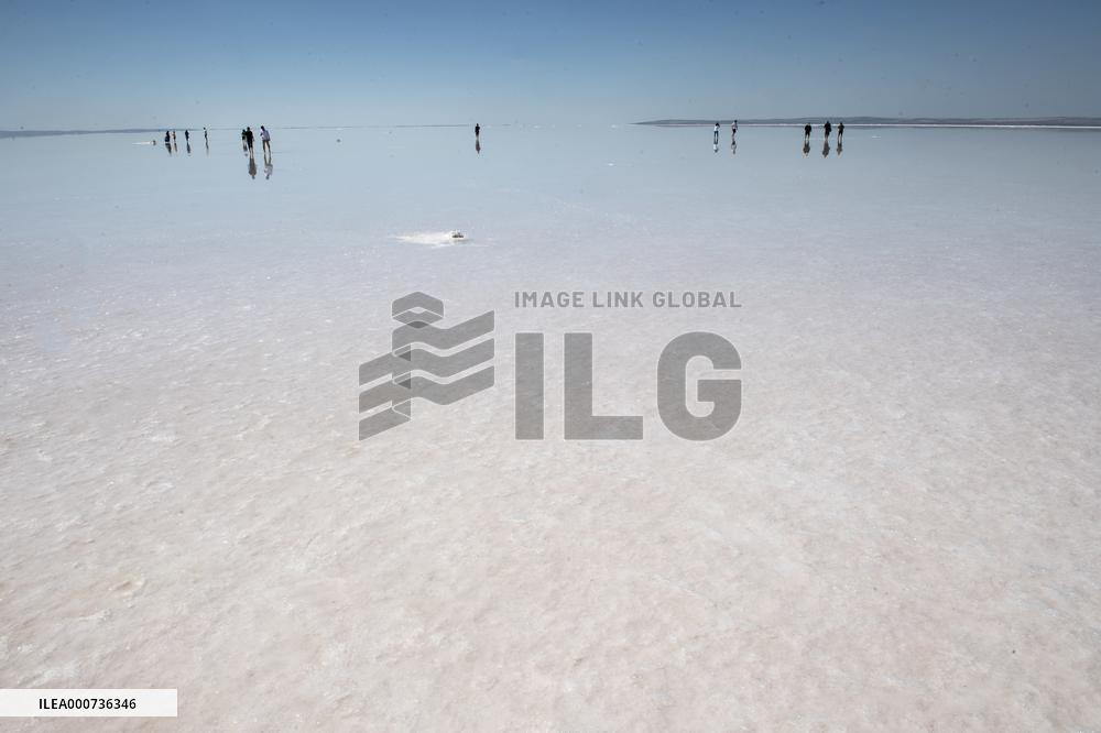 Salt Lake in Turkey