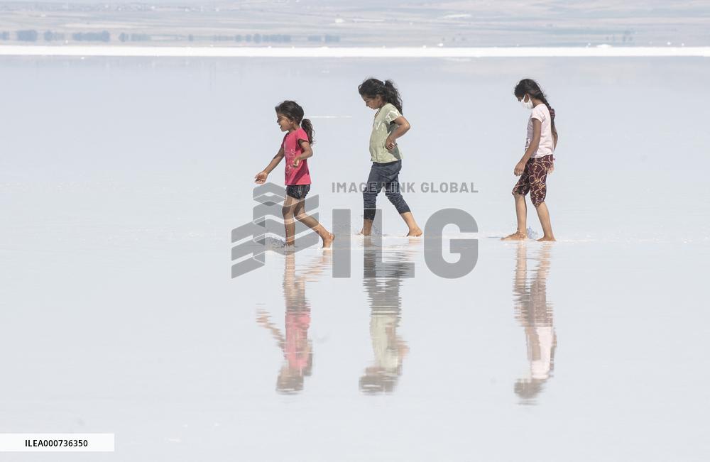 Salt Lake in Turkey