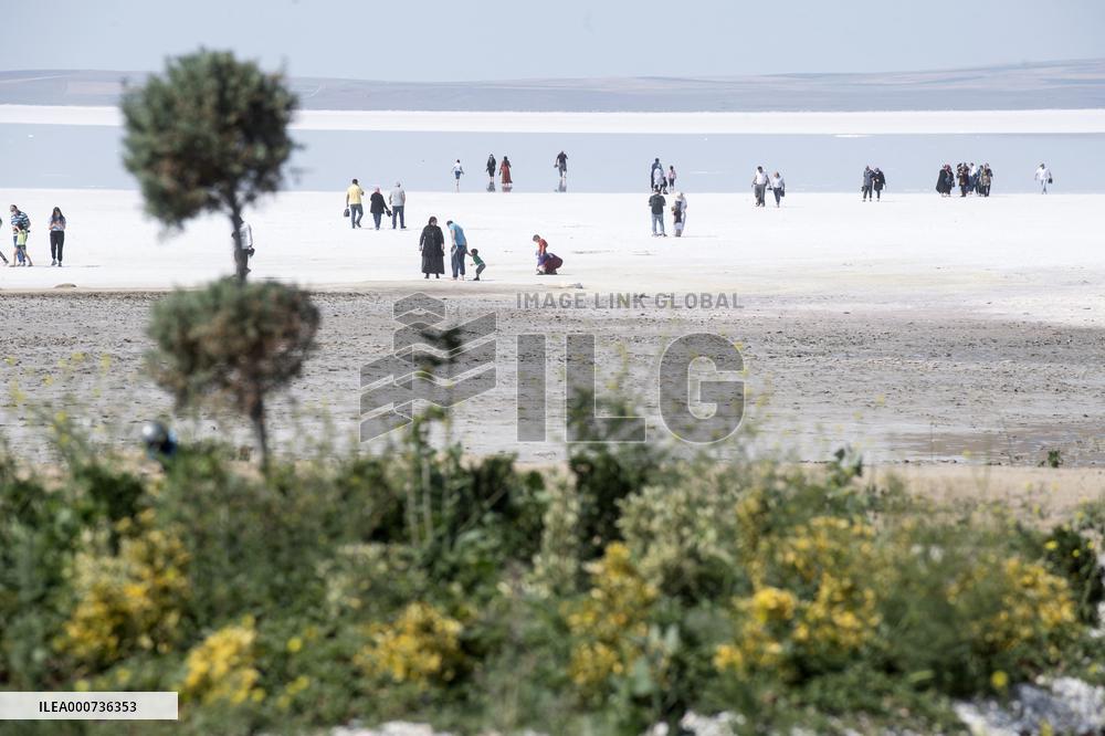 Salt Lake in Turkey