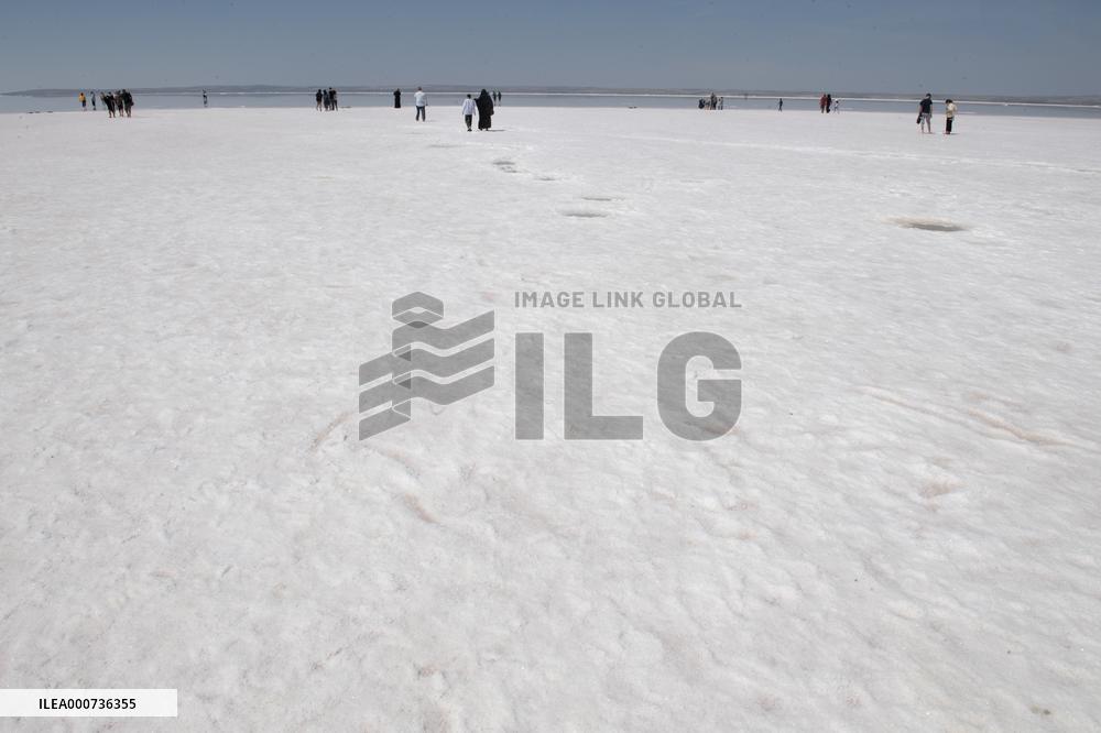 Salt Lake in Turkey