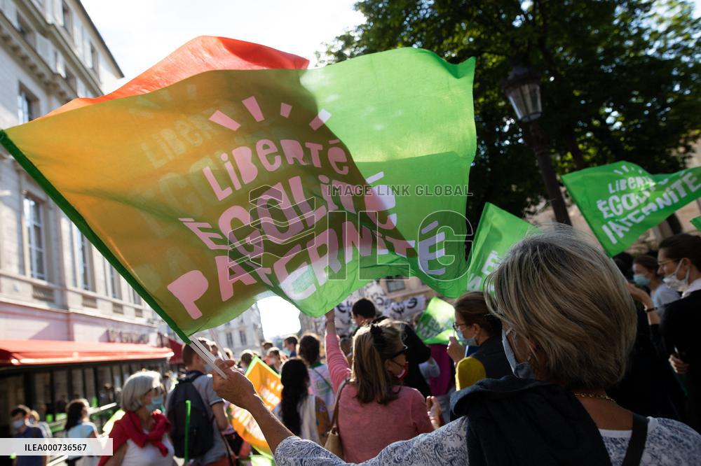 Manif Pour Tous Protest Against A Planed Bill On Bio-Ethic - Paris