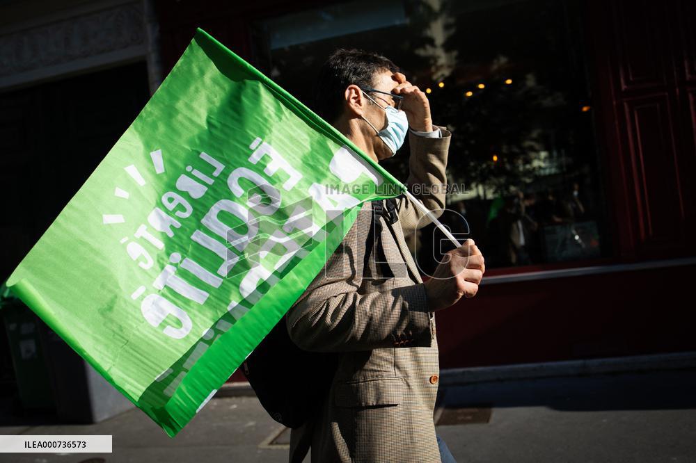 Manif Pour Tous Protest Against A Planed Bill On Bio-Ethic - Paris
