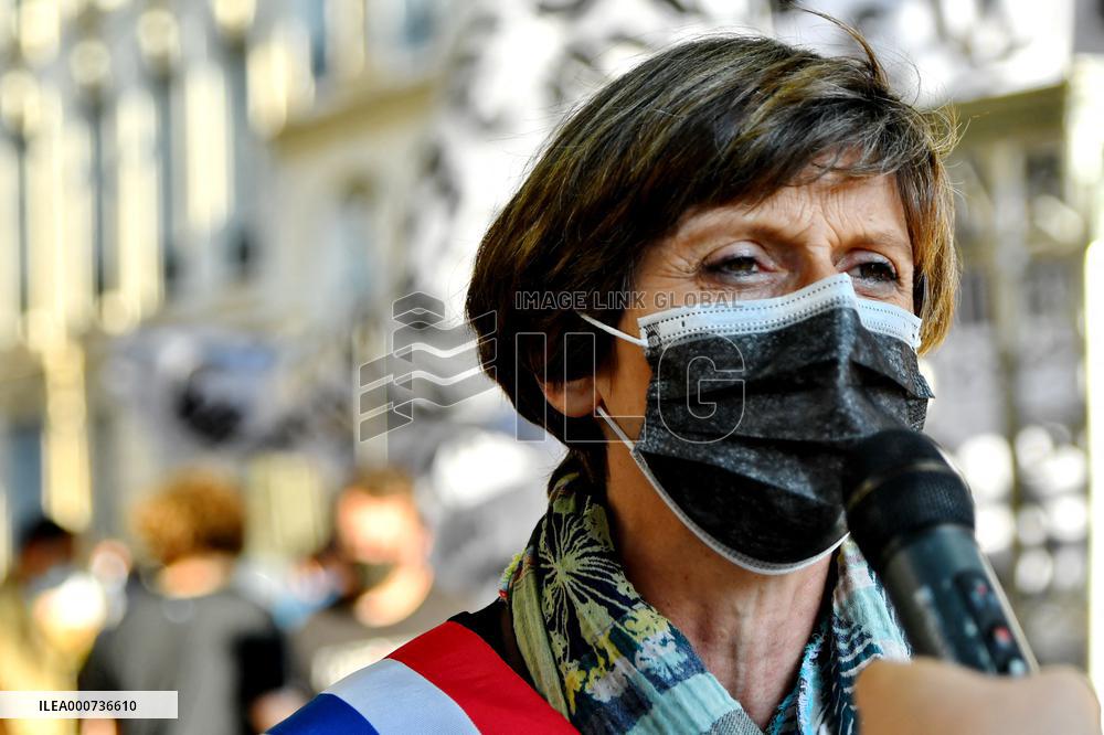 Manif Pour Tous Protest Against A Planed Bill On Bio-Ethic - Paris