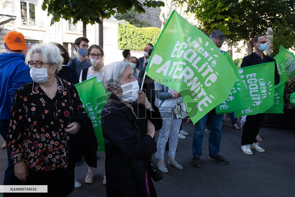 Manif Pour Tous Protest Against A Planed Bill On Bio-Ethic - Paris