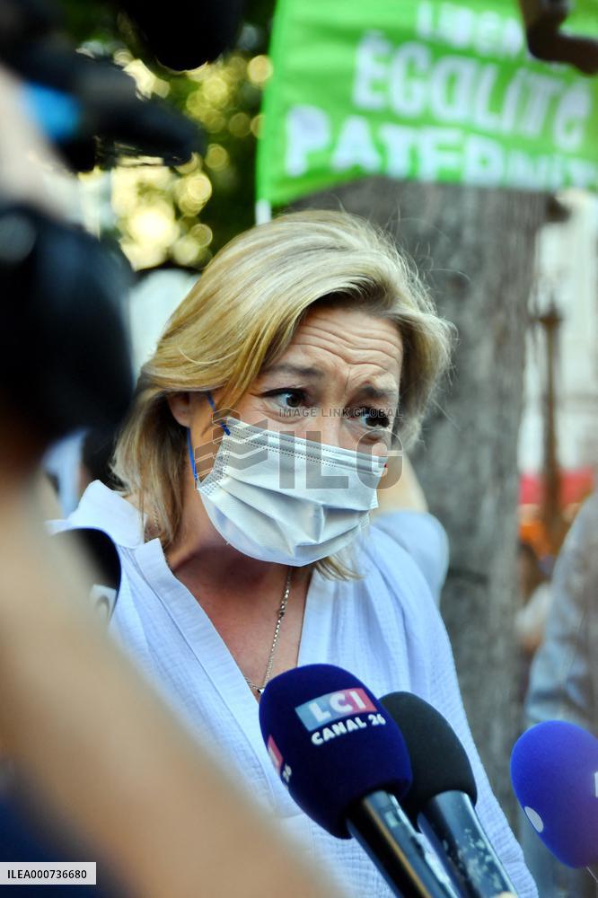 Manif Pour Tous Protest Against A Planed Bill On Bio-Ethic - Paris