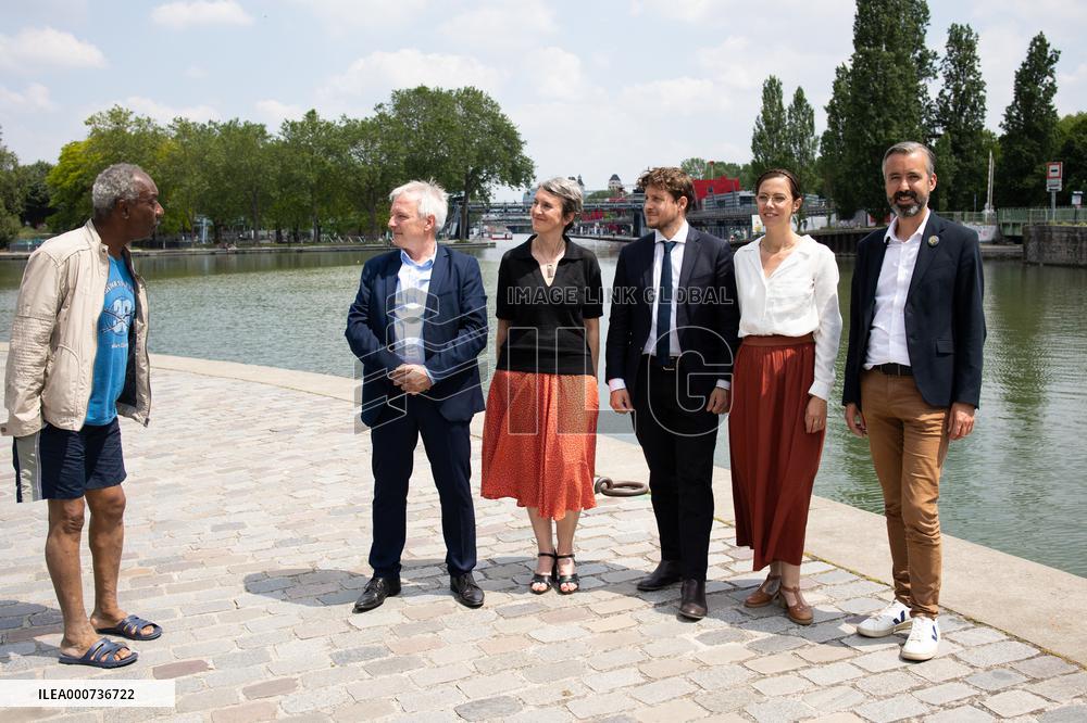 EELV press conference about the Regional Election - Paris