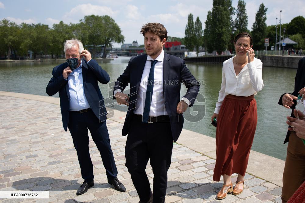 EELV press conference about the Regional Election - Paris