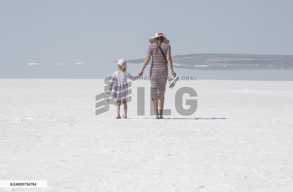 Salt Lake in Turkey