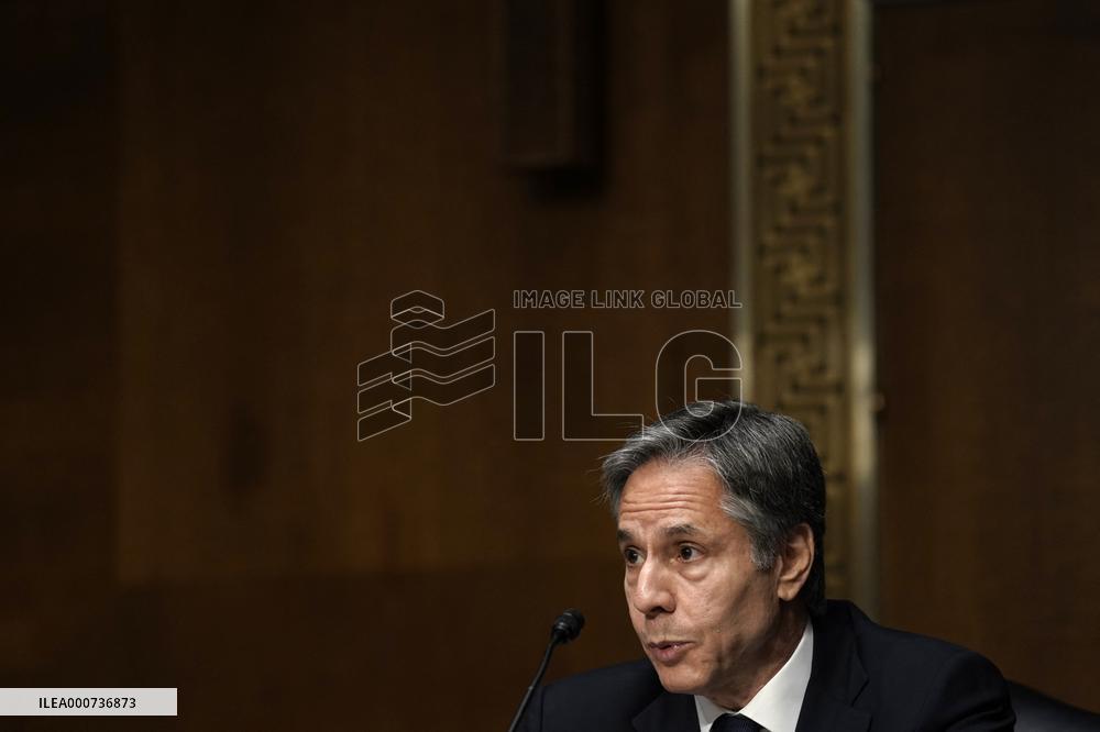 Antony Blinken testifies on Captiol Hill - Washington