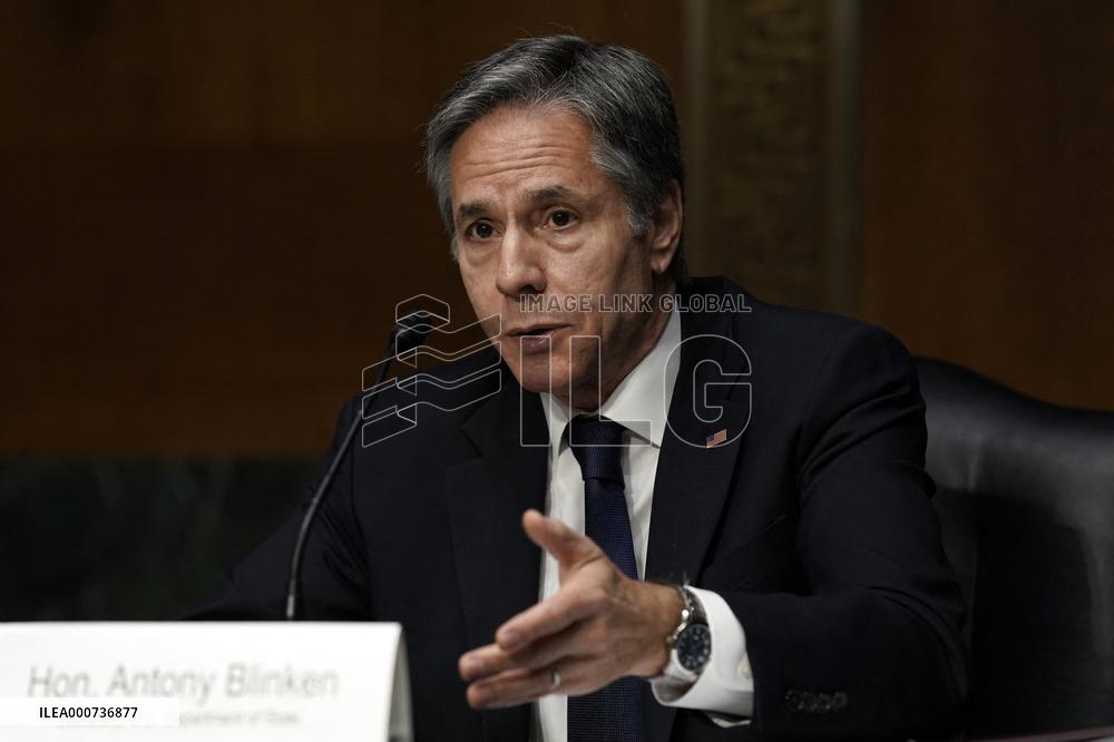 Antony Blinken testifies on Captiol Hill - Washington
