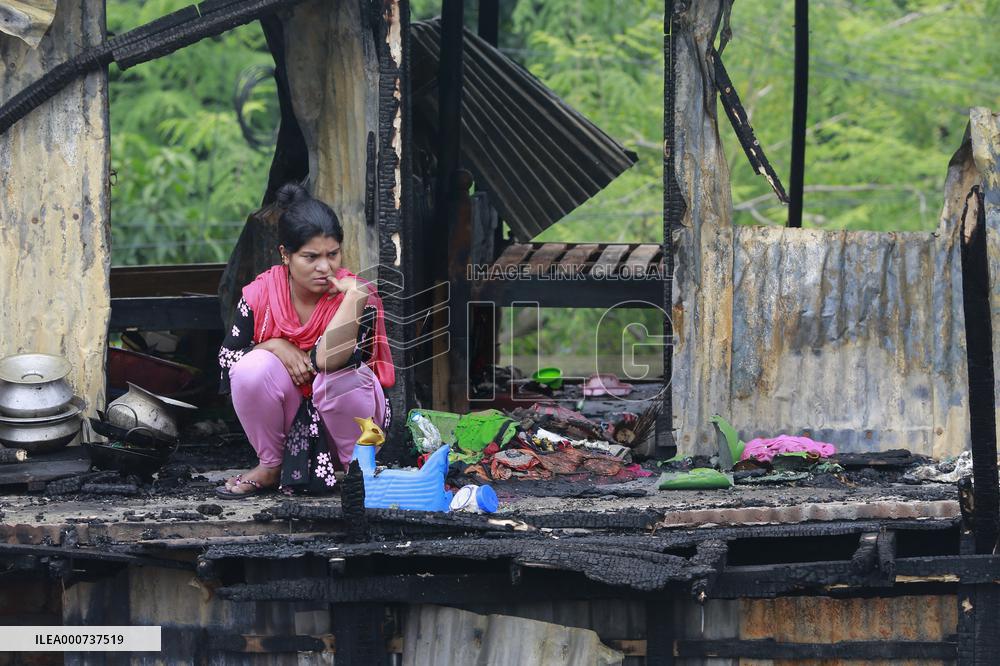 Aftermath: Slum Fire in Dhaka
