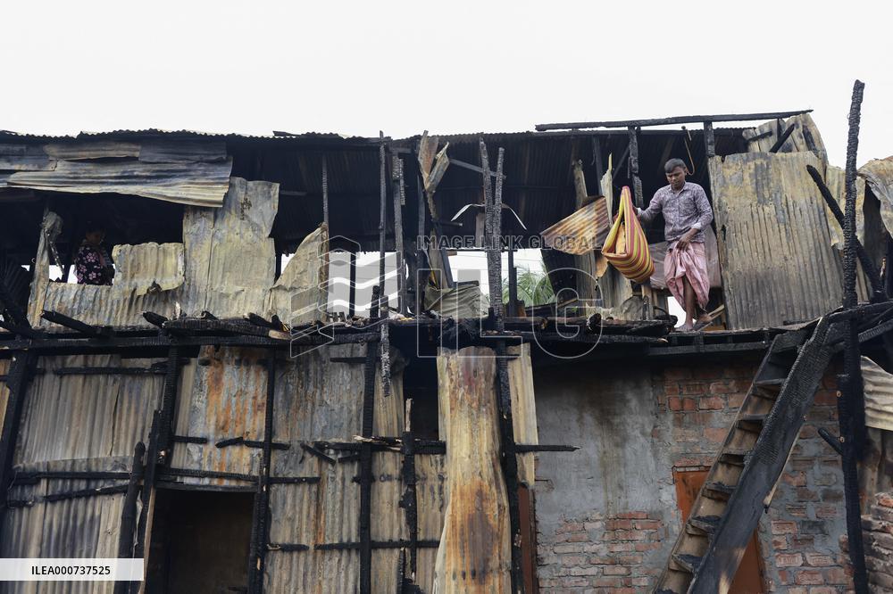 Aftermath: Slum Fire in Dhaka