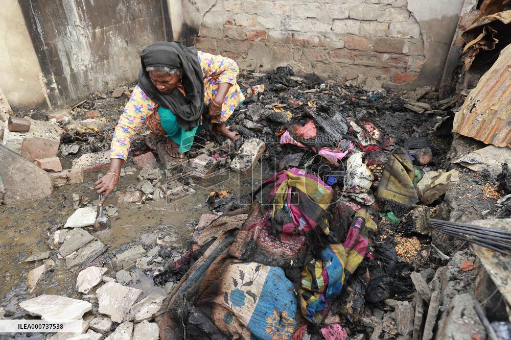 Aftermath: Slum Fire in Dhaka