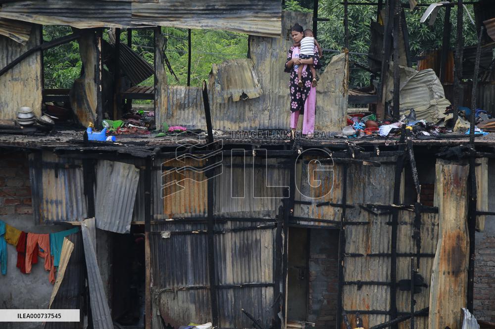 Aftermath: Slum Fire in Dhaka