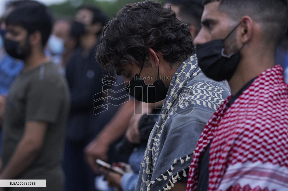 Tribute At The Scene Of Sunday's Hate-Motivated Vehicle Attack - Ontario