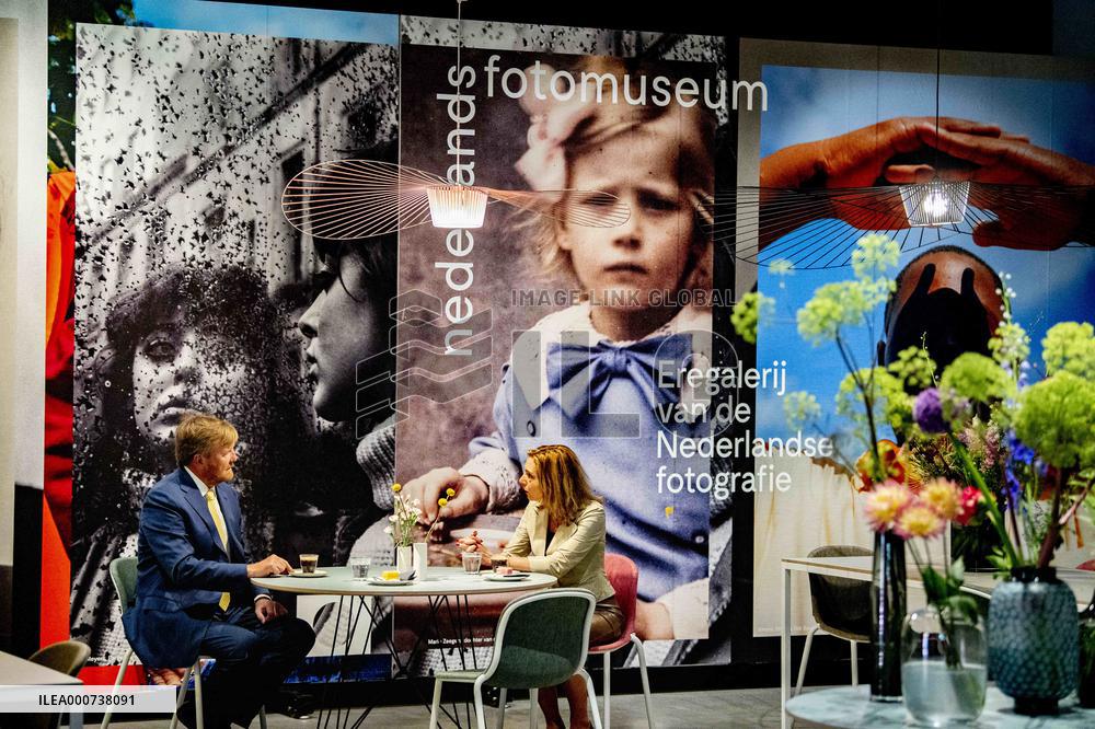 King Willem-Alexander Visits Nederlands Fotomuseum - Rotterdam