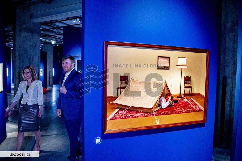 King Willem-Alexander Visits Nederlands Fotomuseum - Rotterdam