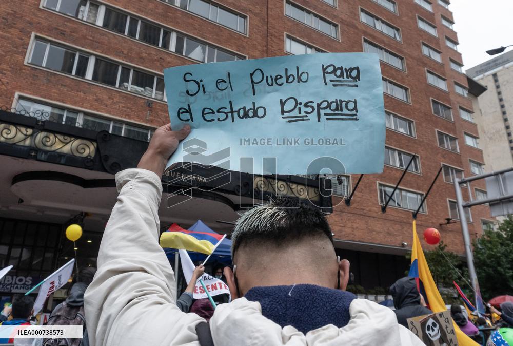 Anti-Government Protests In Colombia