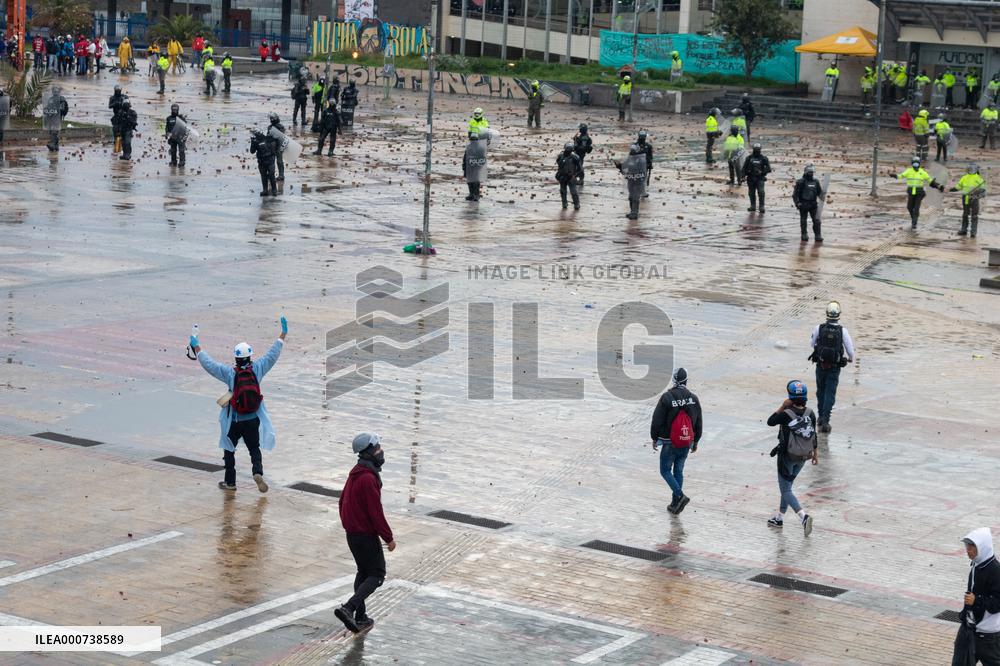 Anti-Government Protests In Colombia