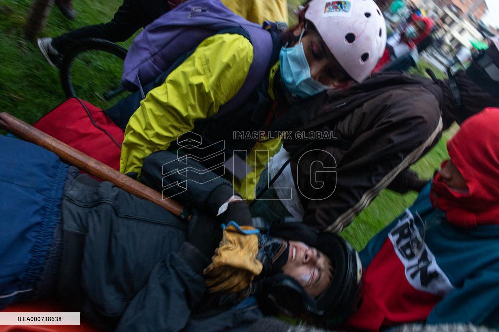 Anti-Government Protests In Colombia