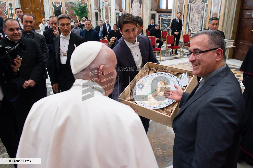 Pope Francis Receives In Audience - Vatican