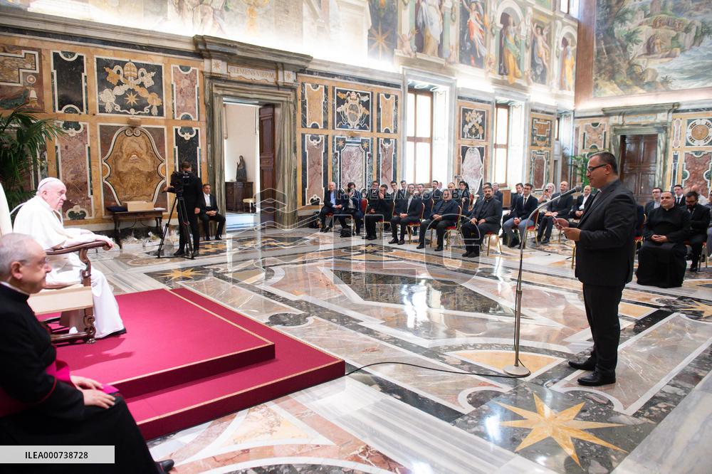 Pope Francis Receives In Audience - Vatican